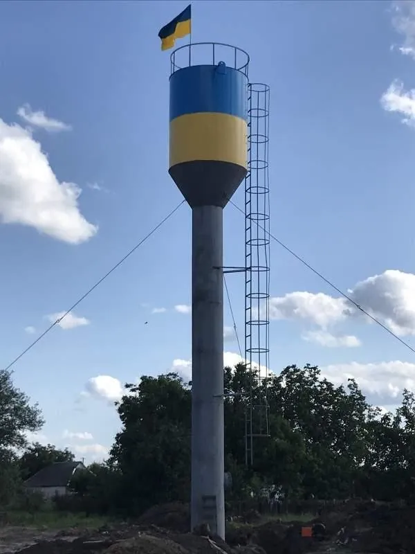 Водонапірна вежа Рожновського з каталогу Уманьтрансбуд